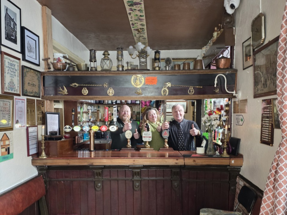 The Vine, a Grade II listed pub in Pittshill has won the CAMRA Heritage Award 2025 (image via CAMRA)