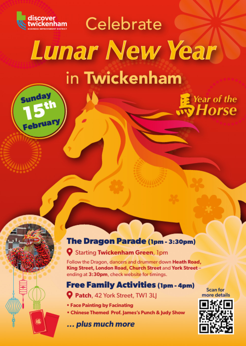 Lunar New Year Celebrations 2026 in Twickenham