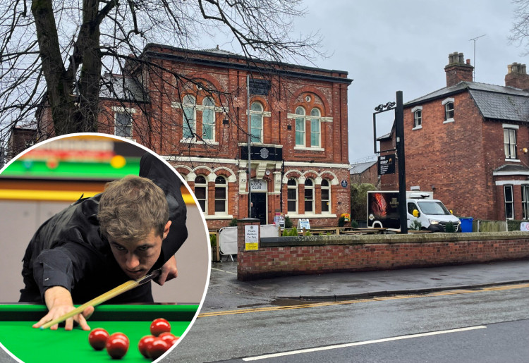 Jack Lisowski will be visiting the Moor Club on 7 March for an evening of snooker and entertainment (Images - main: Nub News / inset: Martin Rulsch, Wikimedia Commons)