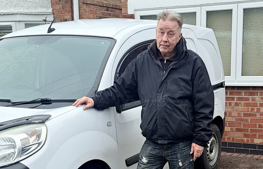 Local pensioner claims he was unfairly fined by North West Leicestershire District Council for flicking snot out his van window (Photo: SWNS)