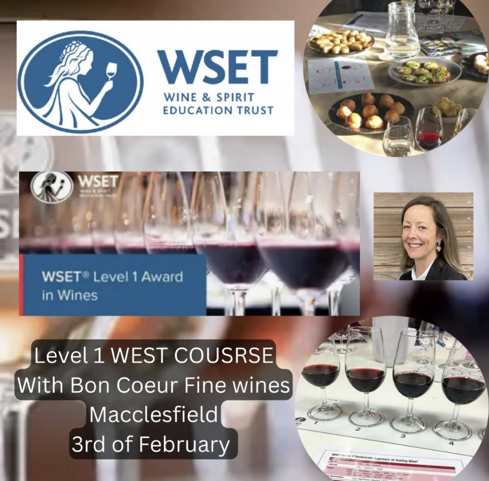 Wine Education WSET level 1 