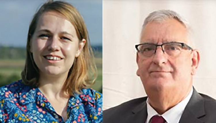 MP Jen Craft and Cllr Mark Hooper