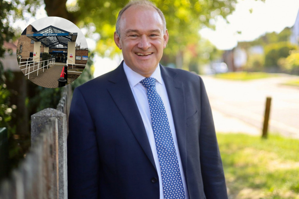 A shocking 11,150 patients waited 12 hours in Kingston Hospital A&E in 2025 (Credit: Liberal Democrats/ Tilly O'Brien)