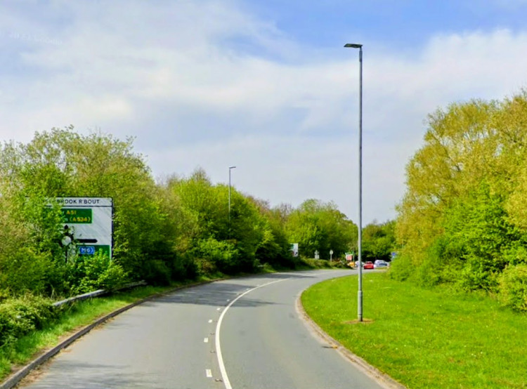 On Wednesday 14 January, Cheshire Fire and Rescue Service were alerted to an incident on Newcastle Road, Nantwich (Photo: Google).
