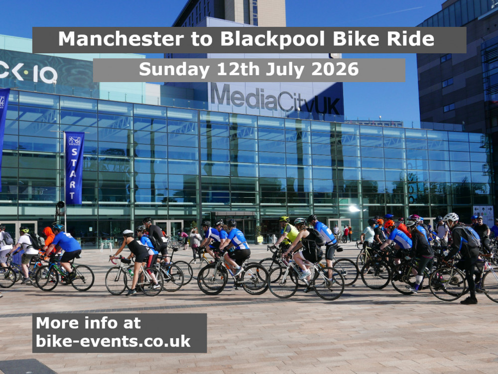 Manchester to Blackpool Bike Ride