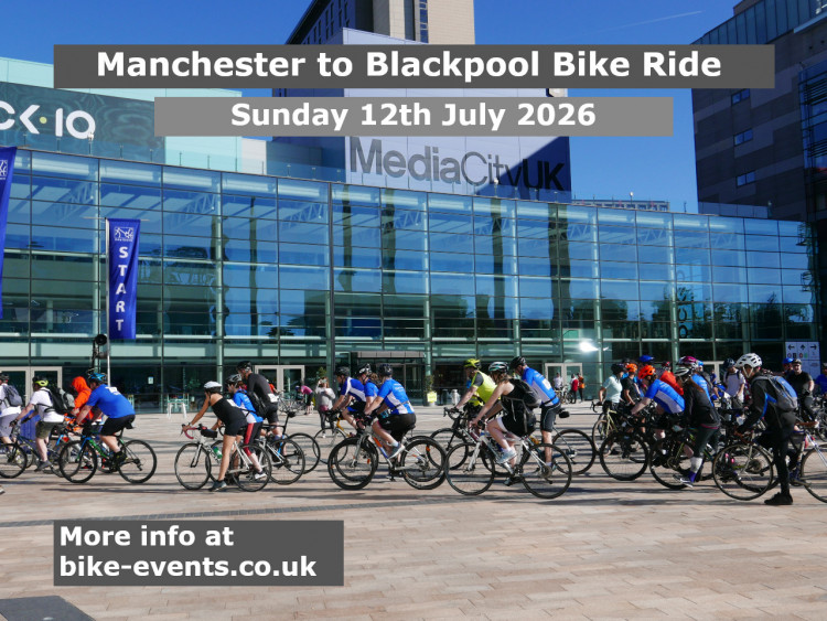 Manchester to Blackpool Bike Ride