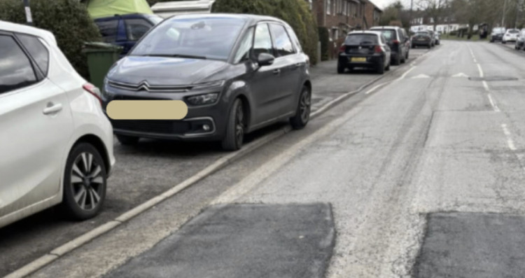 Work will begin on 19 January on Buckley Road in Lillington, between the junctions with Haddon and Wellington Road (image via Cllr Sarah Boad)
