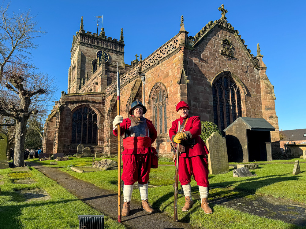 St Mary’s Church in Acton is stepping back in time to honour the historic Battle of Nantwich with a series of engaging events on Saturday 24 January (Photo: Jonathan White).