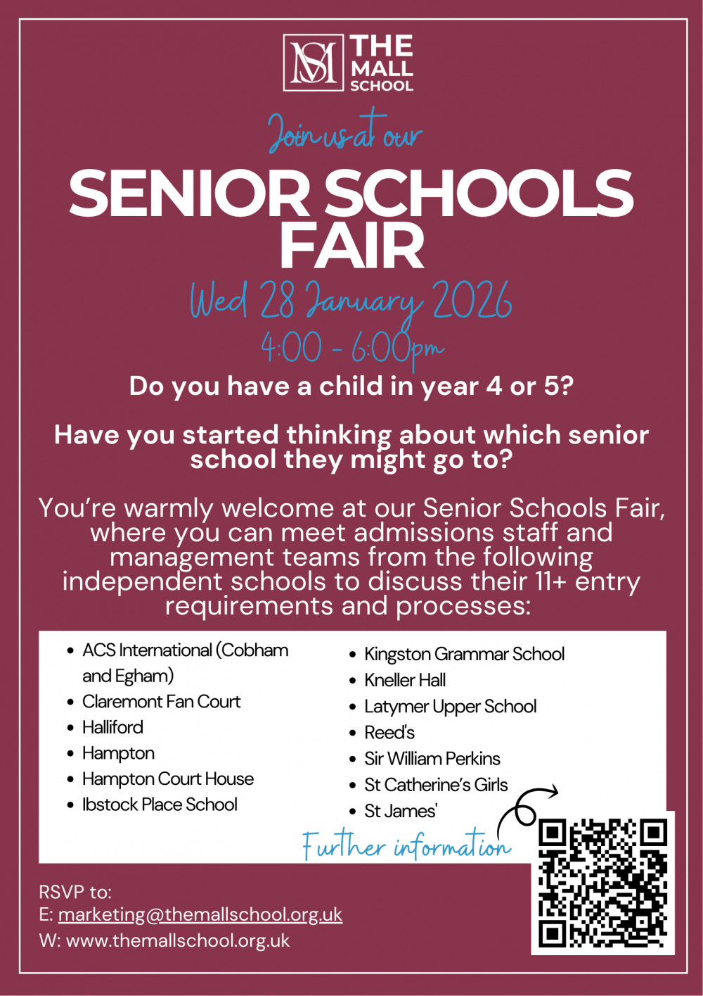 Senior Schools Fair 