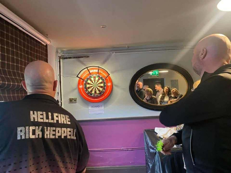 The Harrington Arms in Bosley will host a charity darts tournament next month (Credit: Supplied)