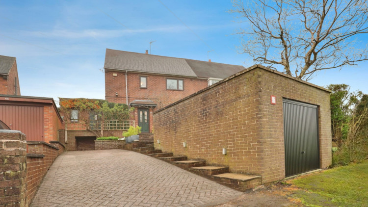 This week we are showcasing a four-bedroom property for sale in Newcastle-under-Lyme (image via Stephenson Browne)