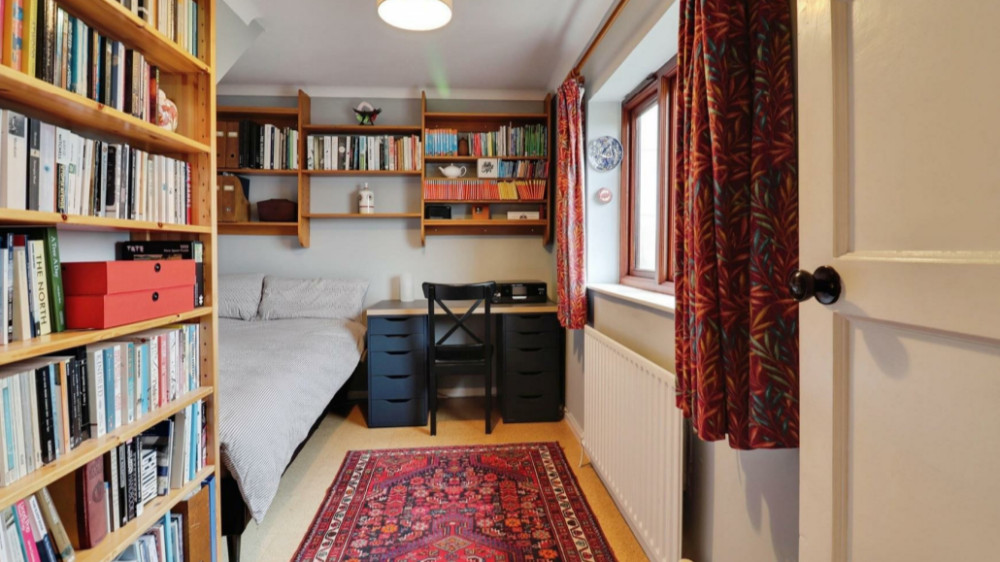 One of the four bedrooms (image via Stephenson Browne)