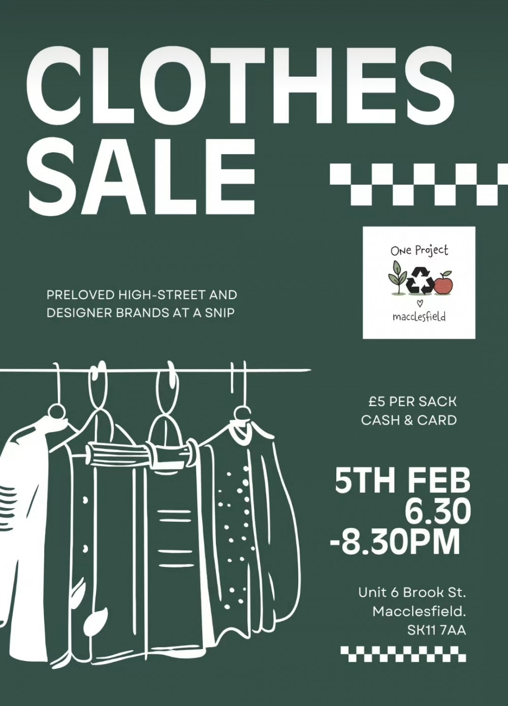 Clothes sale