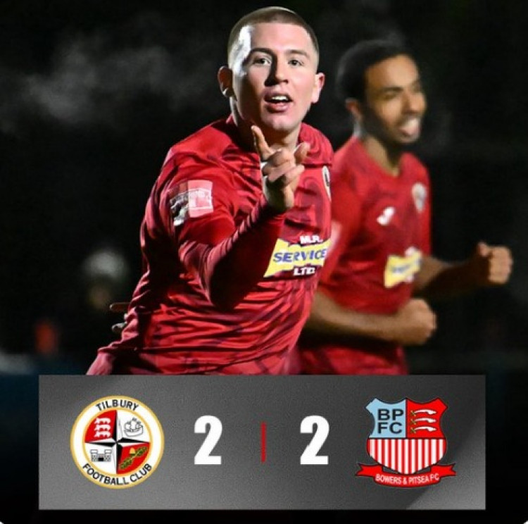 Tilbury battled back for draw