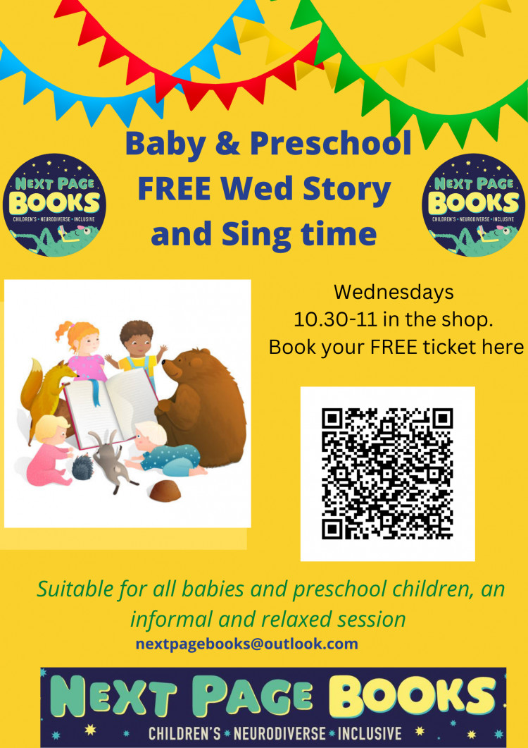 FREE Wednesday Morning Story and Sing Time