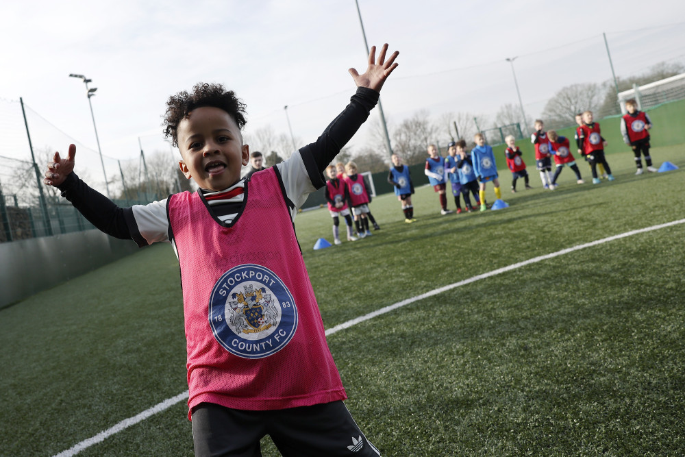 Stockport County's Community Trust has celebrated raising thousands of pounds and supporting around 10,000 residents across the borough in the last 12 months (Image - SCCT)