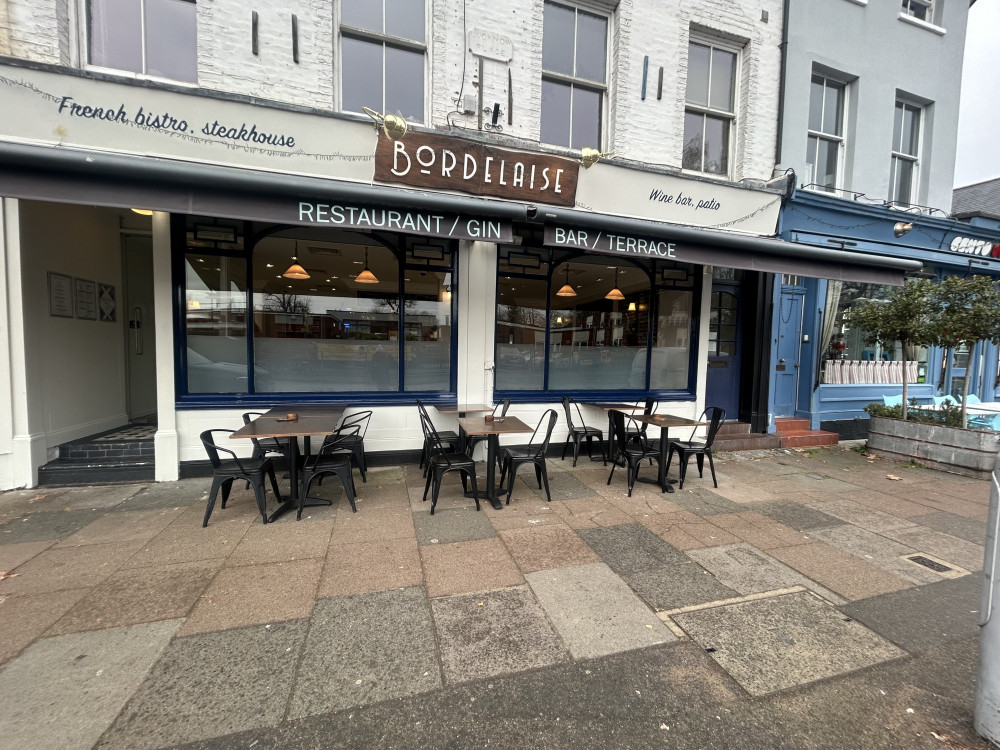 Bordelaise's Surbiton restaurant is located in 97 Maple Rd Surbiton, Greater, London KT6 4AW (Credit: Tilly O'Brien)