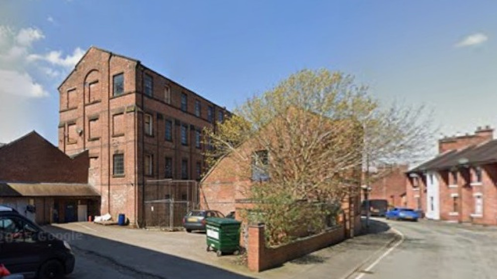 The Well Street Mill Buildings Earmarked For New Apartments In Well Street, Leek (image via Google Street View)