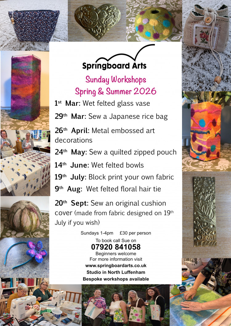 Springboard Arts Craft Workshops