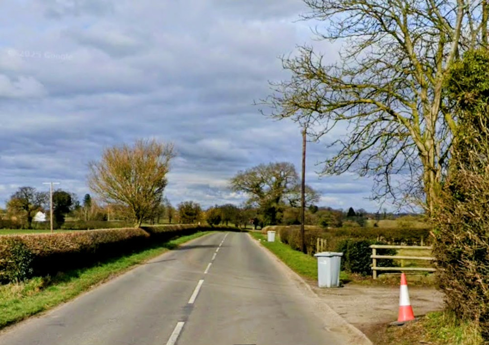 On Friday 16 January, emergency services were alerted to an incident on The B5074, Church Minshull (Photo: Google).