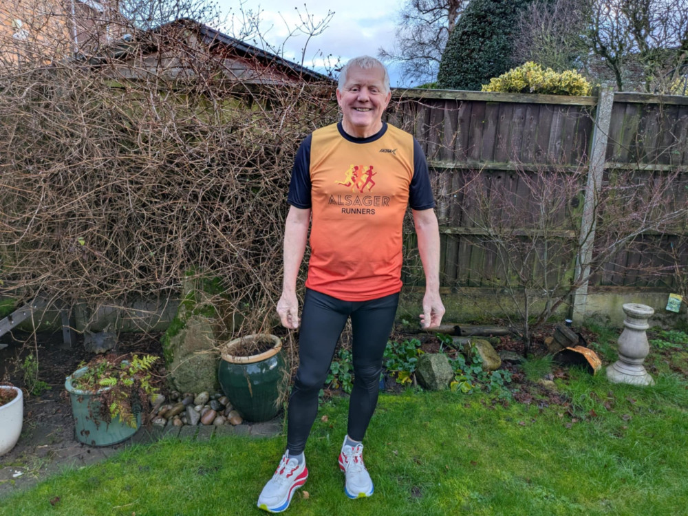 Rob Langford is getting ready for Alsager 5 after recovering from a heart attack and cardiac arrest. (Photo: Nub News) 