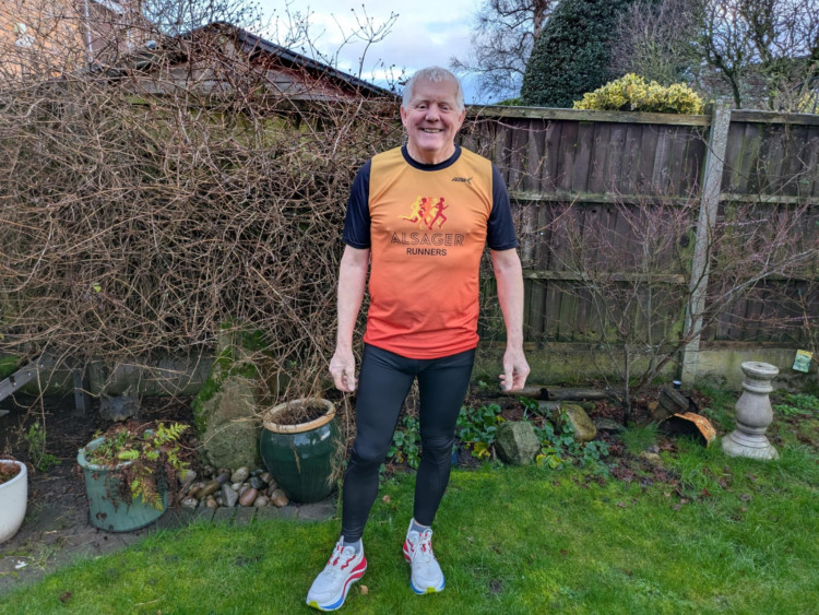 Rob Langford is getting ready for Alsager 5 after recovering from a heart attack and cardiac arrest. (Photo: Nub News) 