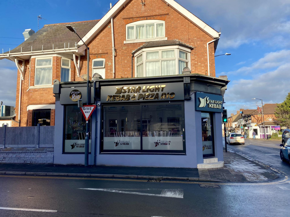 Star Light Kebab & Pizza has opened on Warwick Road (image by Nub News)