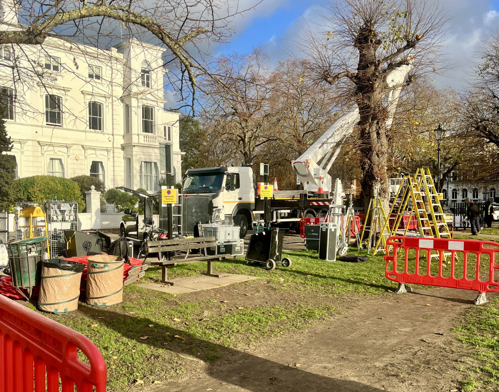 Global streaming giants and big-name brands have been filming across Richmond upon Thames (credit: Nub News).