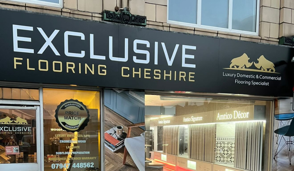 Exclusive Flooring Cheshire is opening a third showroom. Pictured is the company's Crewe branch (Credit: Supplied)