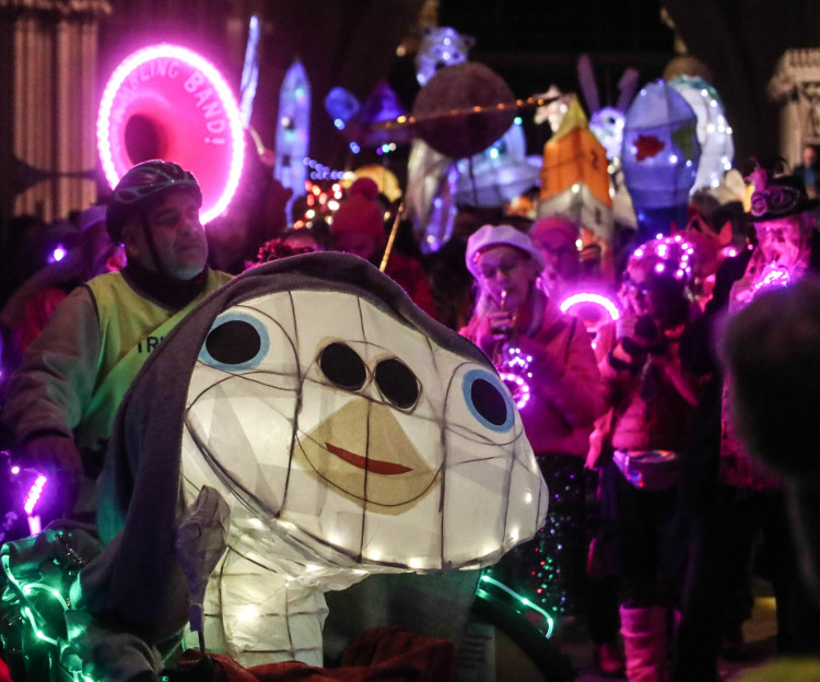 The Wells Lantern Festival dazzled with celestial themes but raised only £9.11 (Photos: Wells Cathedral/Jason Bryant) 