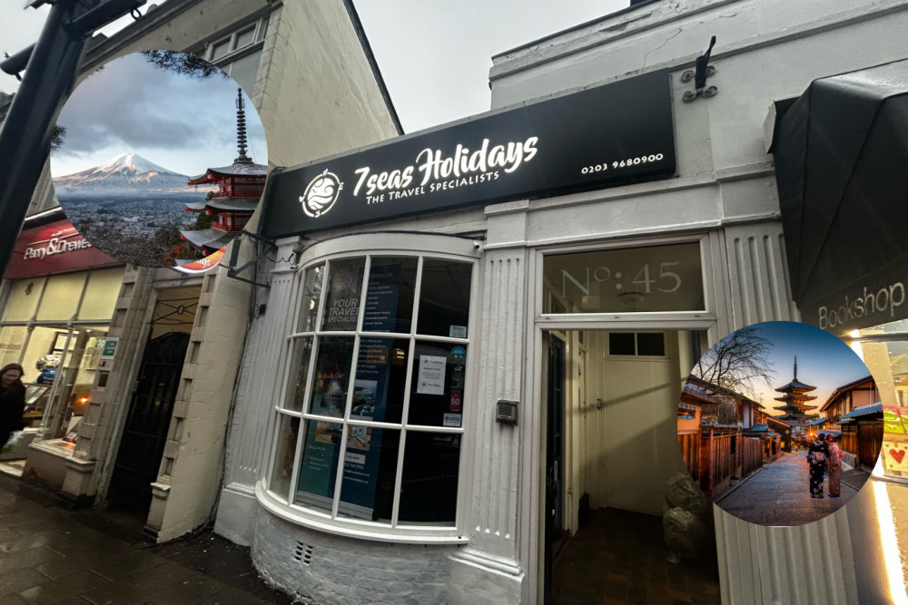 7 Seas Holidays is located in 45 Victoria Rd, Surbiton KT6 4JL (Credit: Tilly O'Brien/7Seas Holidays)