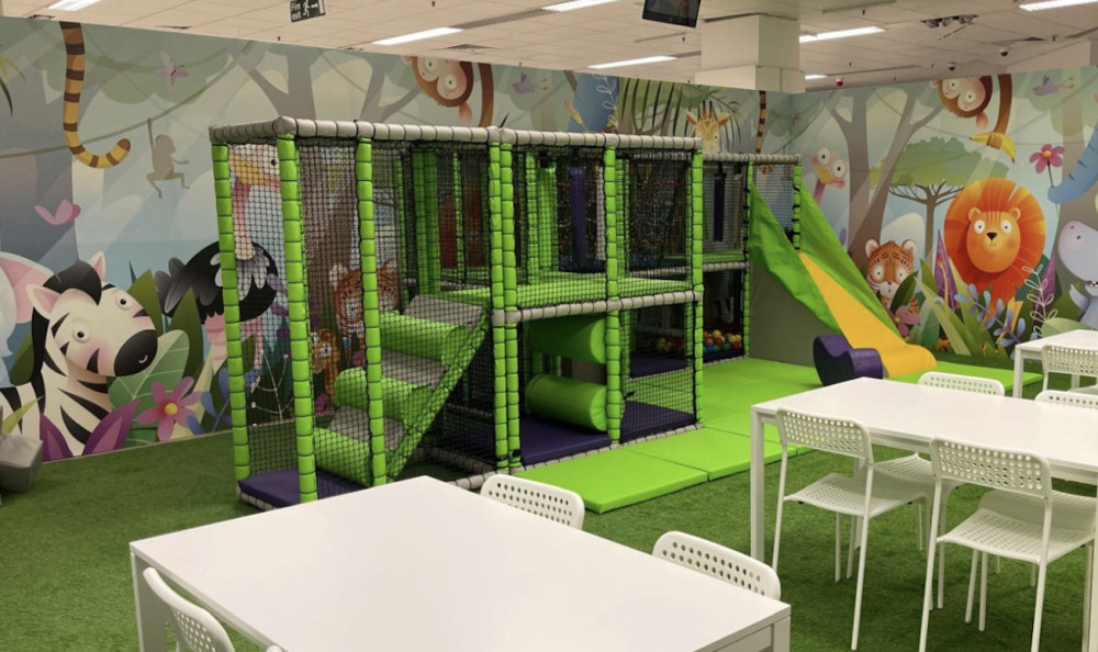 Leamington's Royal Priors unveils a free soft play area (image via Royal Priors ) 