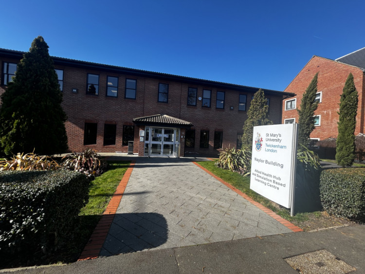 Parts of Netflix's 'Goodbye June', starring Kate Winslet, were filmed in St Mary University's Waldgrave Road campus in Teddington (Credit: Tilly O'Brien)