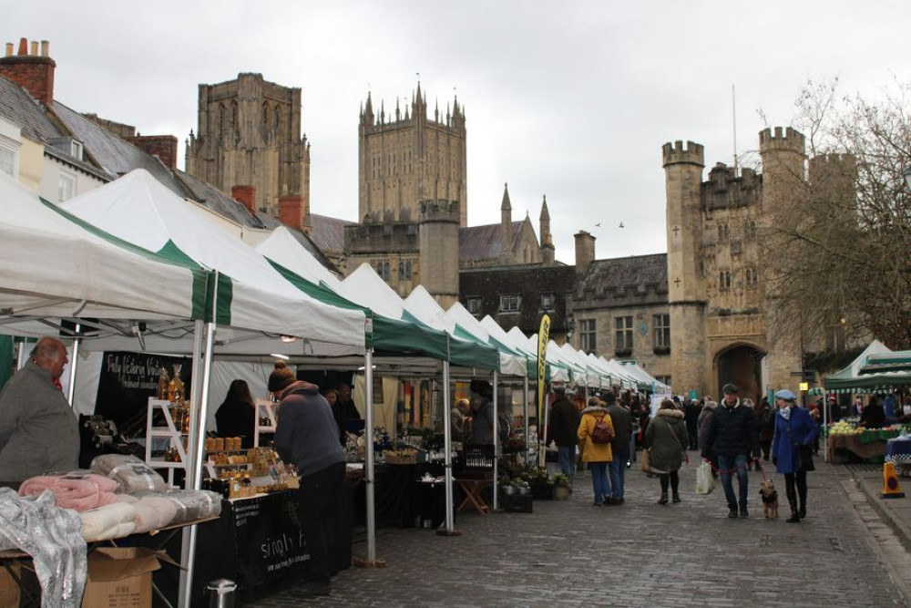 Wells City Council cancels tomorrow's market due to predicted 42mph winds.