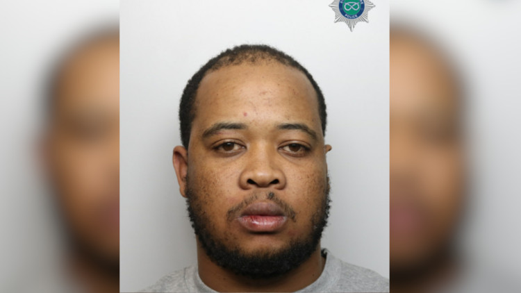 Uangasane Hange was sentenced to two-years-and-eight-months in prison at Stoke-on-Trent Crown Court (image via Staffordshire Police)