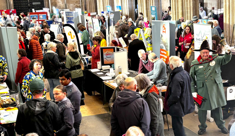 Wells Town Crier Lan Sweales said: "it was a great day visited by people from all over the world, who told me they thought an event such as this would be valuable to any town."