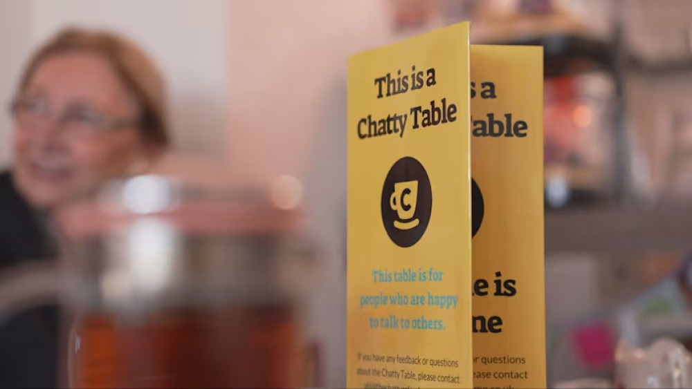 Street has launched a new monthly Chatty Café promoting social connection with the help of PUP's therapy dogs.