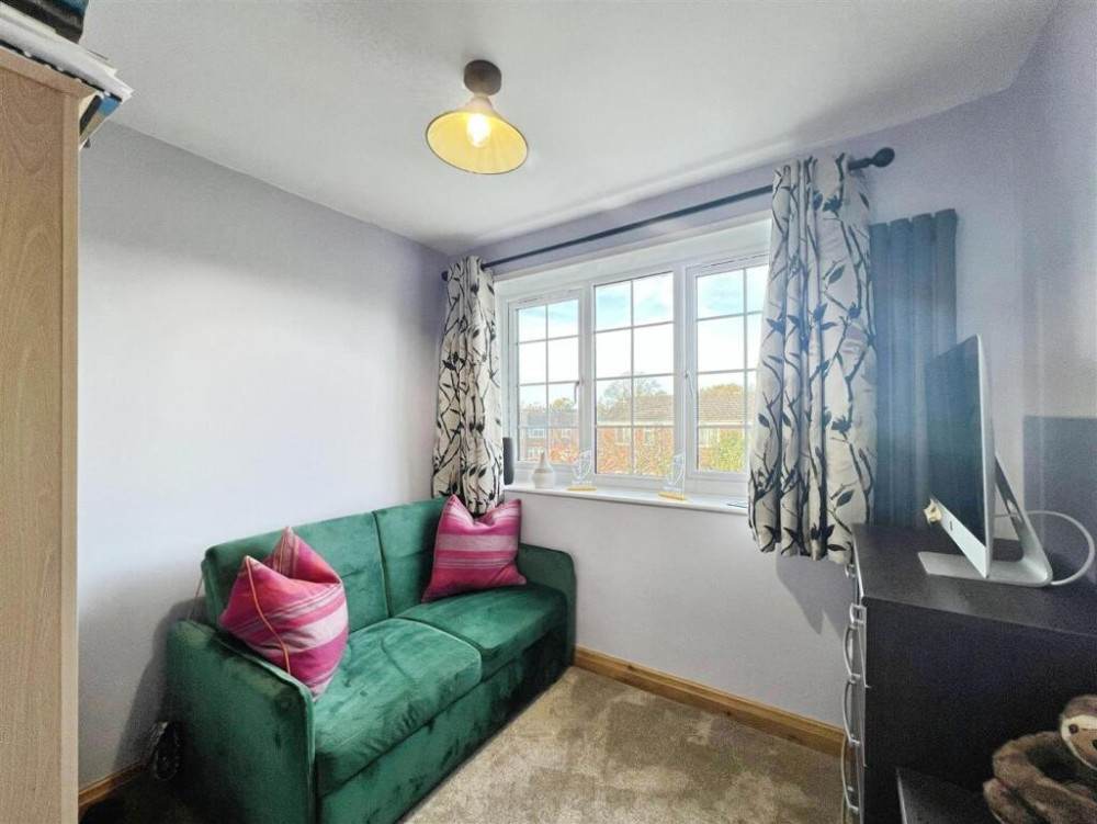 One of three bedrooms (Credit: Stephenson Browne)