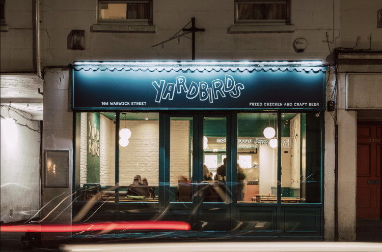 Yardbirds, an American fried chicken eatery, confirms its Leamington branch will remain closed (image via Yardbirds) 