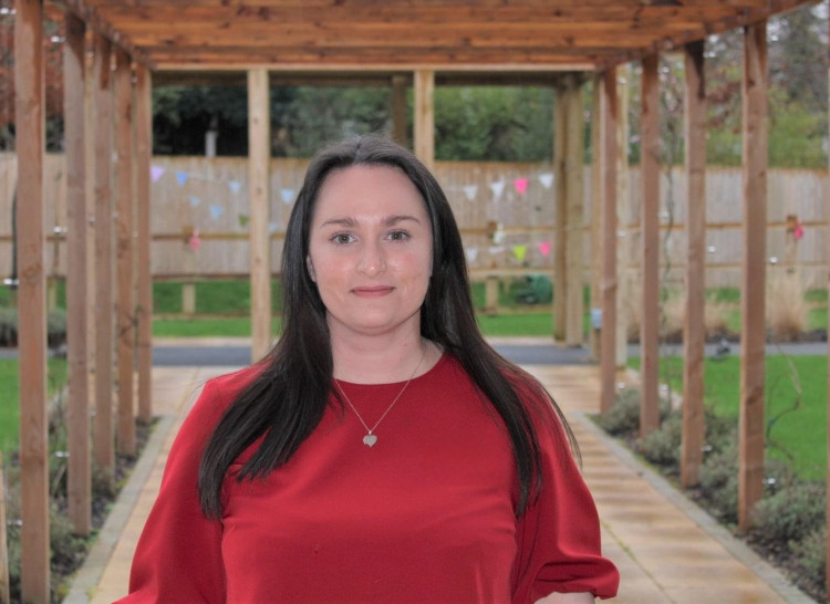 Rebecca Murphy has been appointed as care home manager at Priesty Fields Care Home in Congleton (Credit: Sandstone Care Group)