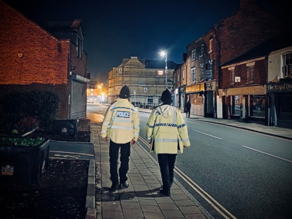 Cheshire Police recorded 95 incidents across Nantwich in the week from January 11 to 17, leading to seven arrests (Photo: Nantwich Police).