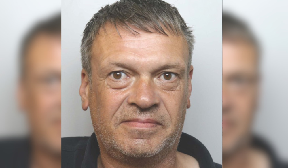 Paul Whitney has been banned from Crewe's Grand Junction Retail Park for three years (Credit: Cheshire Police).