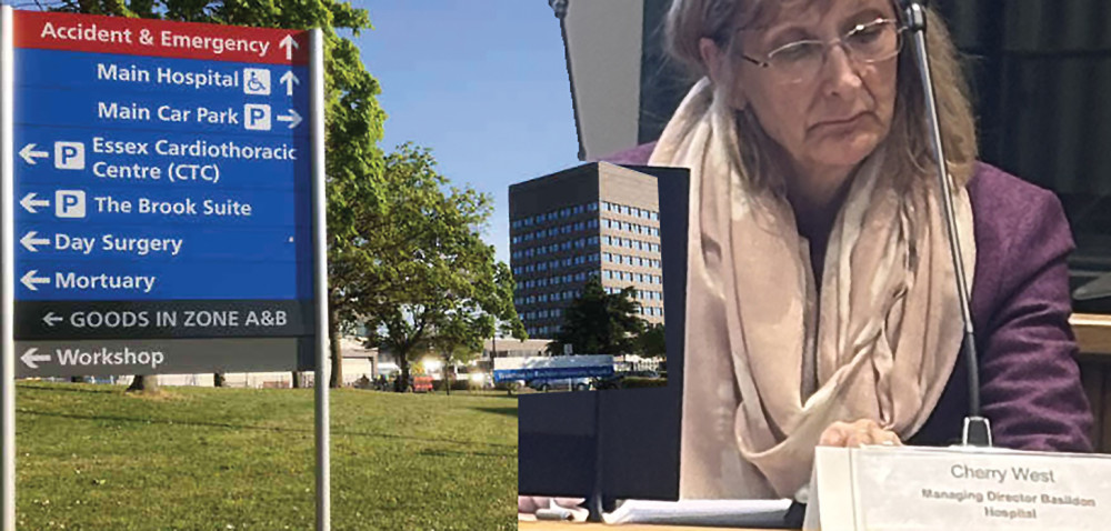 Basildon Hospital MD countered a critical report about discharge standards by saying there was 'fantastic work' happening at the site.