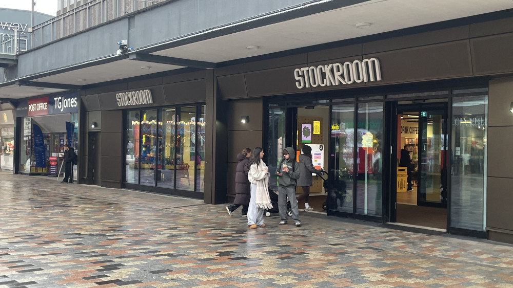 Stockroom - Stockport town centre's new library and events space - has been credited with boosting footfall in the Merseyway shopping centre (Image - Nub News)