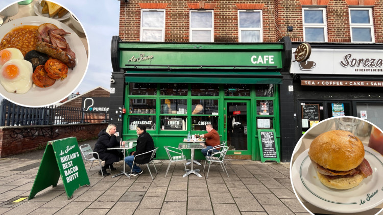 Le Swine on Upper Richmond Road has built a strong reputation for top-quality breakfasts and its much-talked-about bacon butty (credit: Nub News).