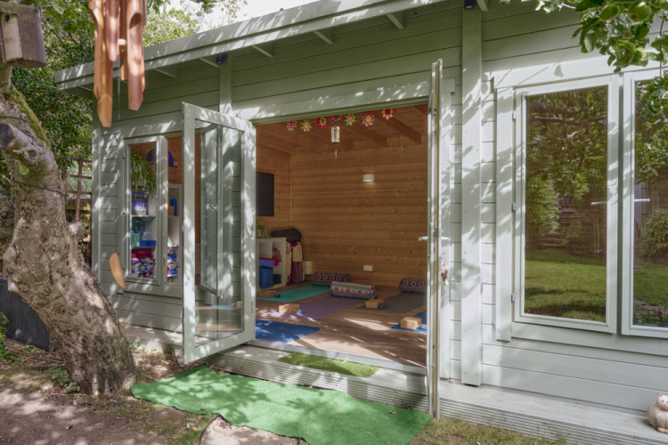 Lesley Muir's Be Happy Yoga Studio is located located in 23 Cranes Park Ave, Surbiton KT5 8BS (Credit: Lesley Muir)