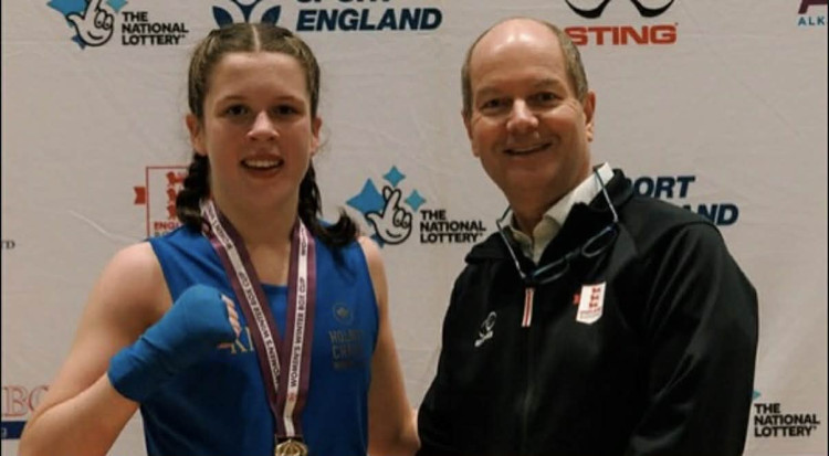 The Military Arms is sponsoring female boxer Kelsey Morrey (pictured) who works at the pub and has launched a campaign to support her.  (Photo: Kelsey Morrey) 