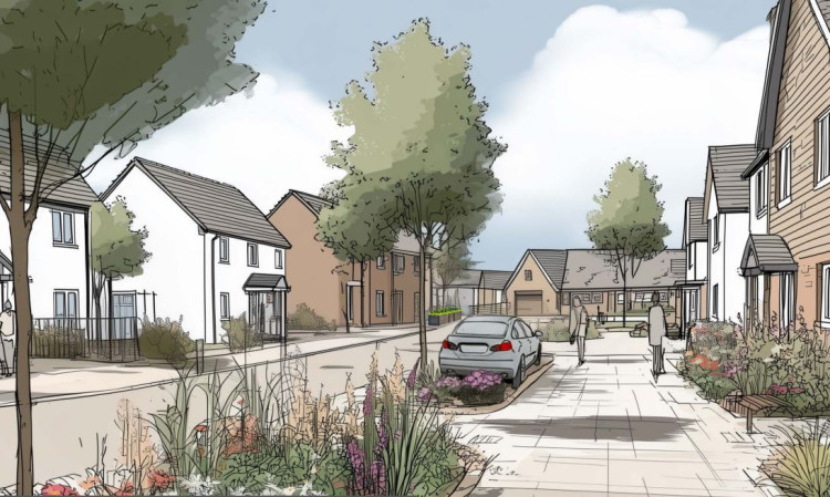 How the new homes might have looked