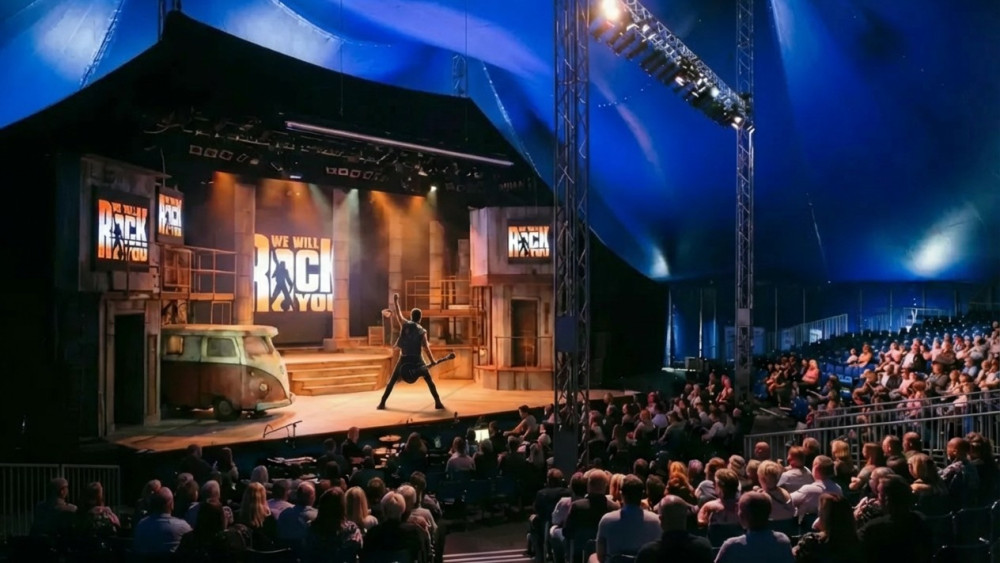 Stage Productions will launch The Big Top Arena at Trentham Gardens in March (image via Stage Productions)