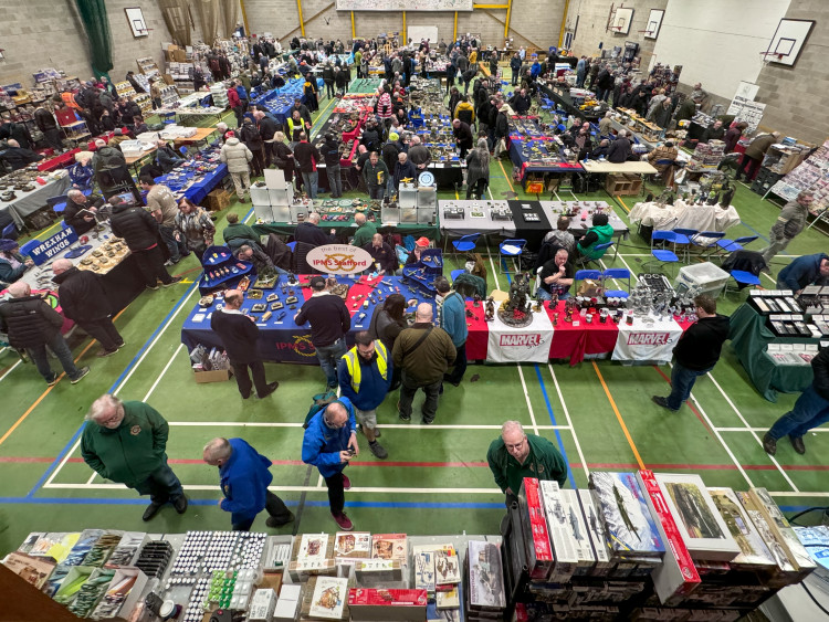 The 41st annual South Cheshire Militaire ‘Universal Model Show’ takes place in Nantwich on Sunday 22 February, at Malbank School & Sixth Form College (Photo: Jonathan White).